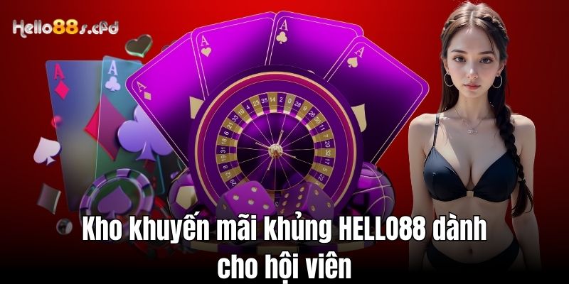 Kho khuyến mãi khủng HELLO88 dành cho hội viên